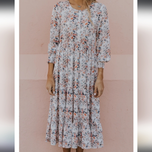 ROOLEE wisteria dream floral maxi dress - Picture 4 of 5